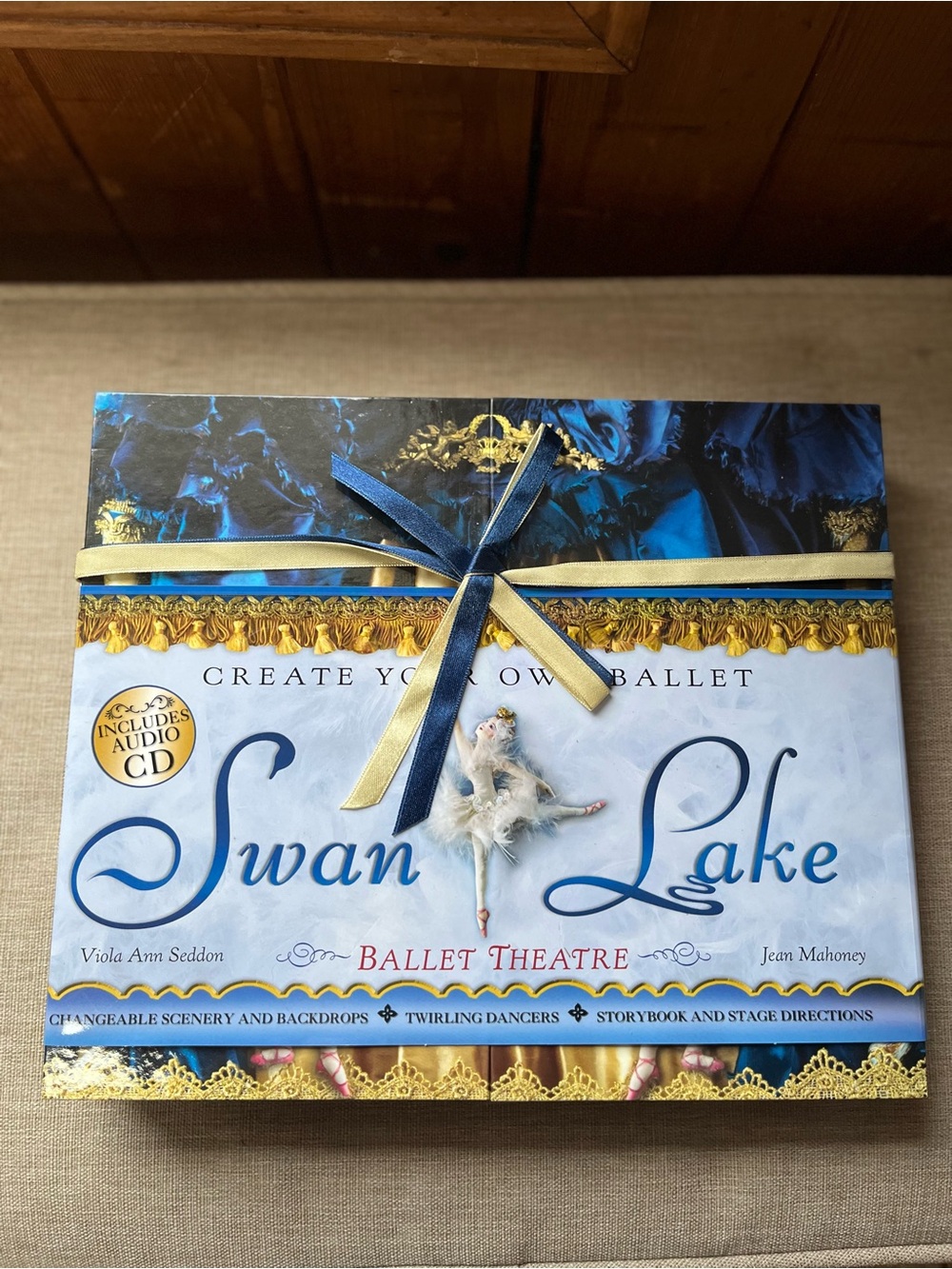 Swan Lake Ballet Theatre Activity Set - Blue & Gold